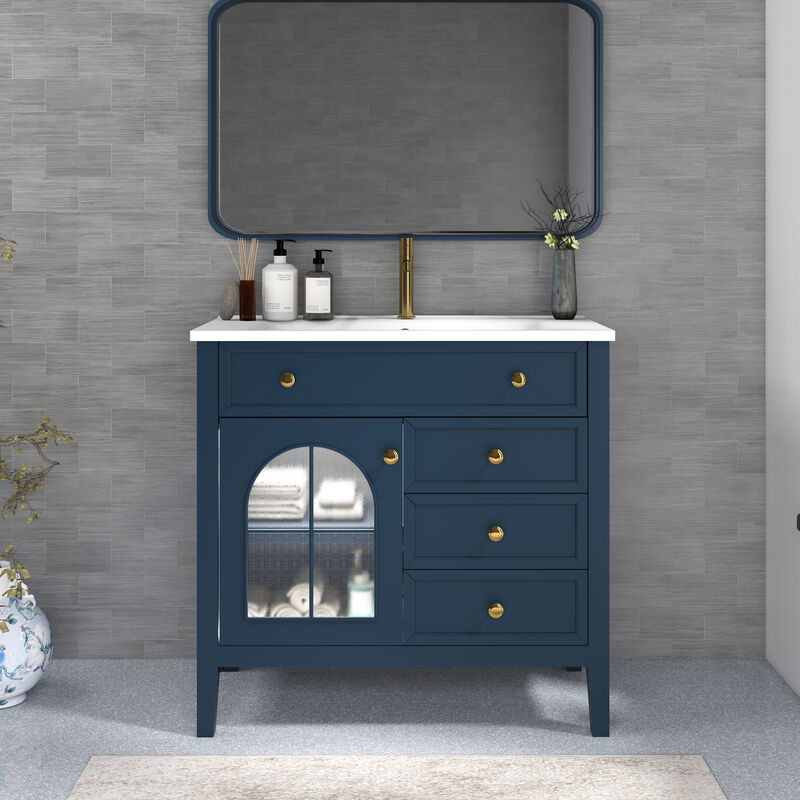 Bexzib Bathroom Vanity Sink image number 3