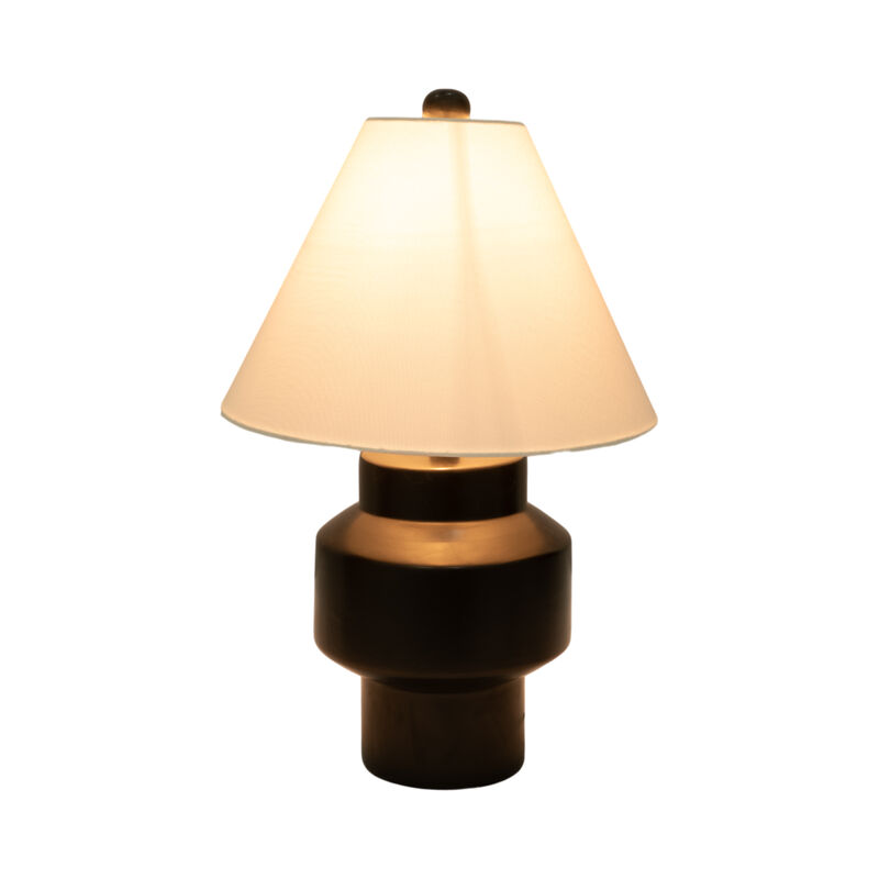 22" Modern Cylinder Table Lamp image number 1
