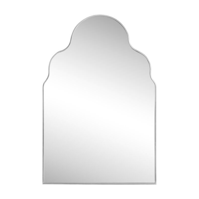 Alora Top Arch Metal Framed Wall Mounted Mirror image number 0