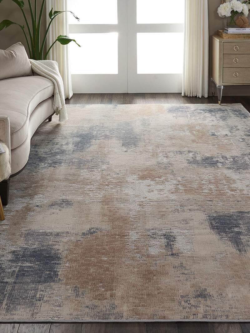 Rustic Textures RUS02 Beige/Gray 9'3" x 12'9" Rug image number 4