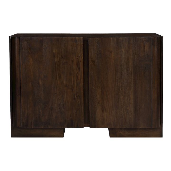 Alex Hamilton Percy 2-Door Sideboard in Barista Brown on Solid Acacia Wood