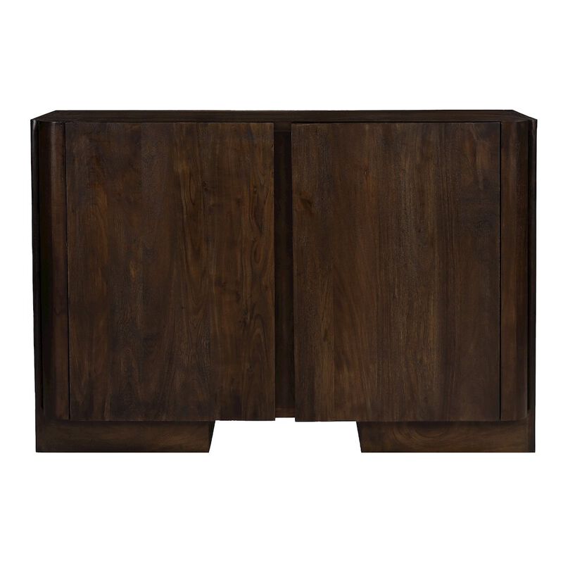 Alex Hamilton Percy 2-Door Sideboard in Barista Brown on Solid Acacia Wood