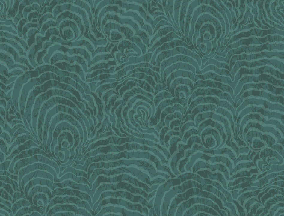 Ocean Jasper Teal Wallpaper