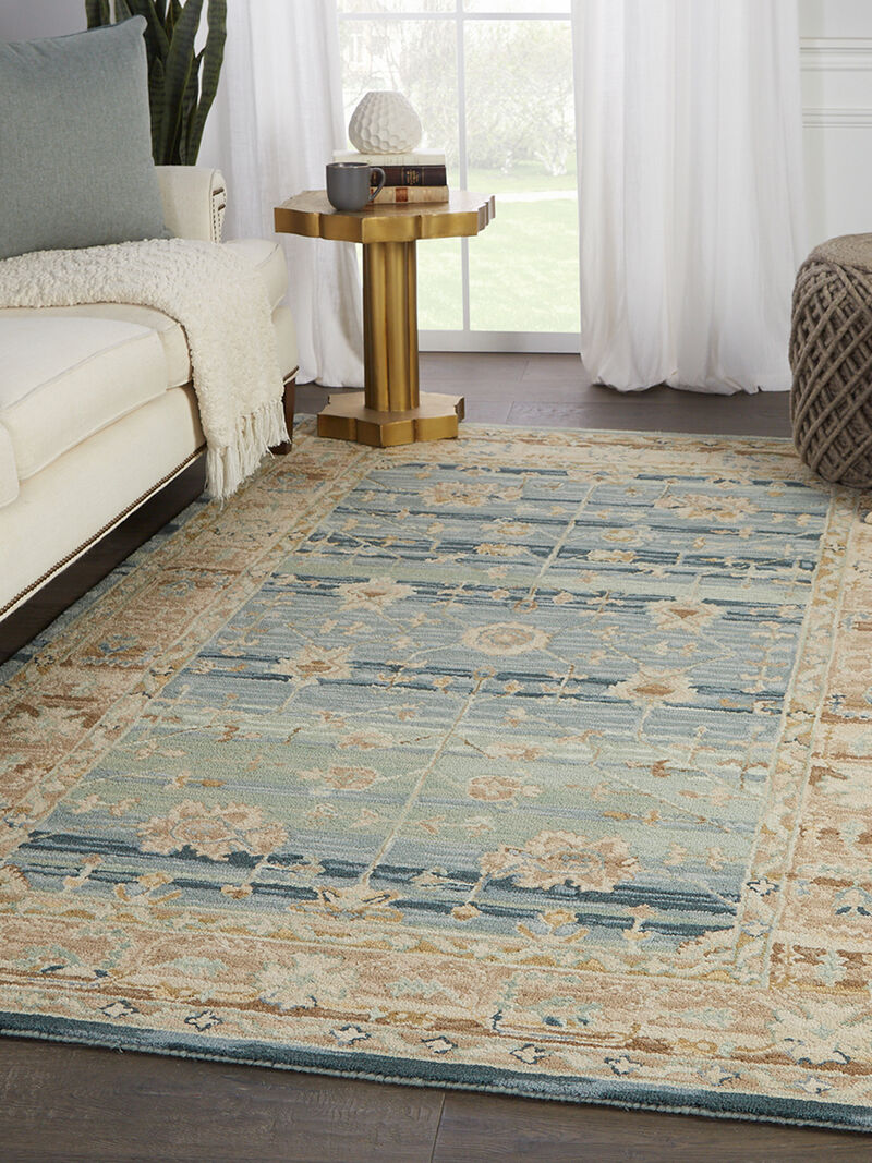 Cardamom Jensine Blue 6' x 9' Rug image number 1