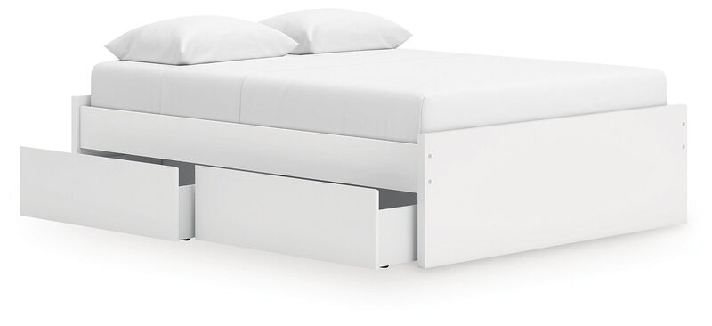 Onita Queen Platform Bed with 1 Side Storage image number 2