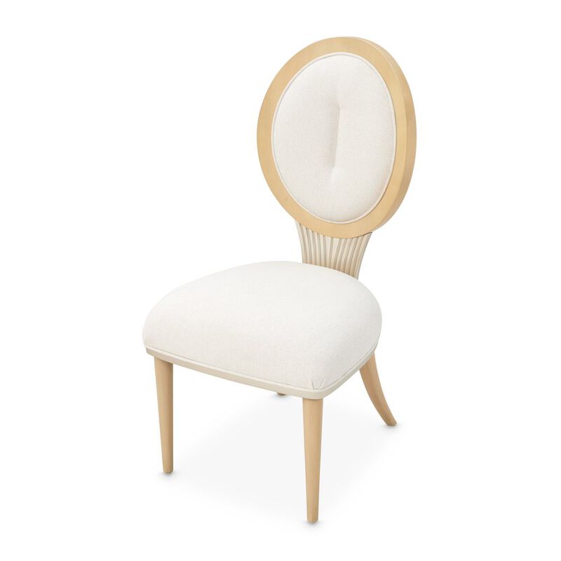 Michael Amini Camellia Field Dining Side Chair, Set of 2 - Caramel image number 9