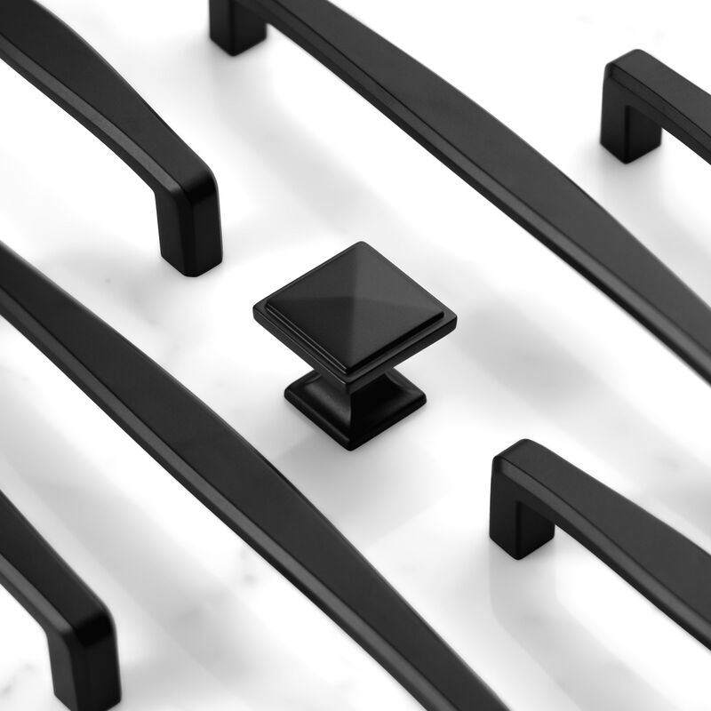 Hestia Hardware 10 Pack New Prism Square Cabinet Knobs image number 3