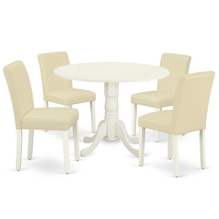 Dining Room Set Linen White