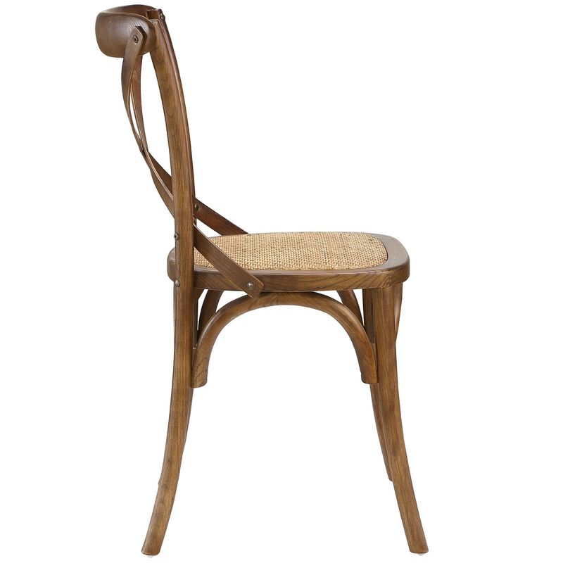 Gear Dining Side Chair-Benzara image number 1