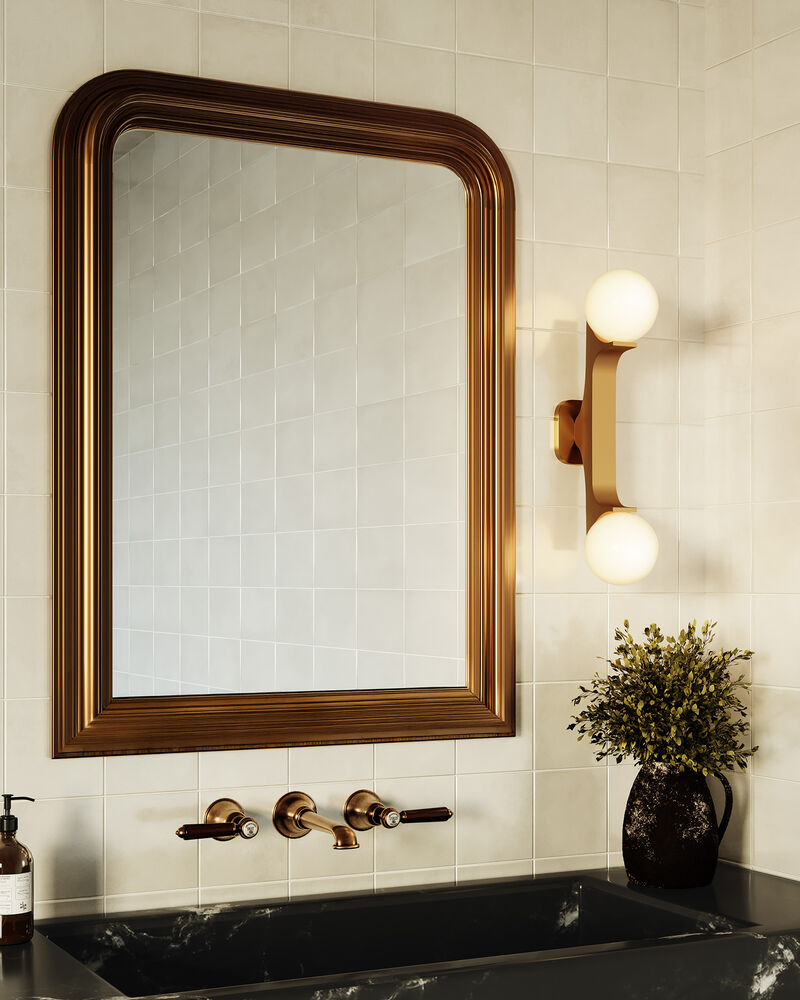 Briar 22-in Damp-Rated Wall/Vanity Light image number 1