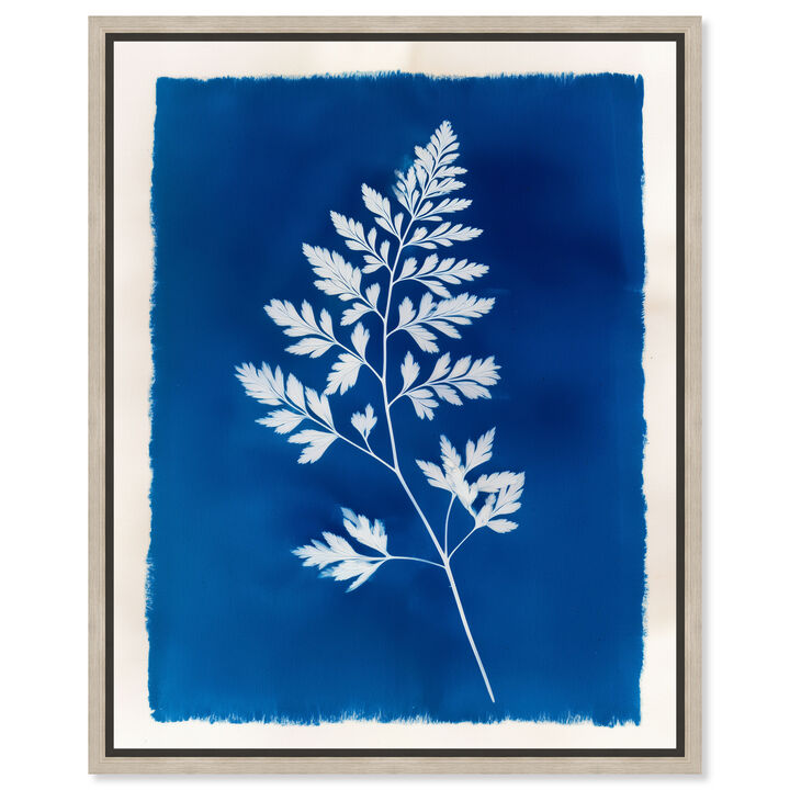 Prussian Fern I Floral and Botanical Canvas Print by Art Remedy