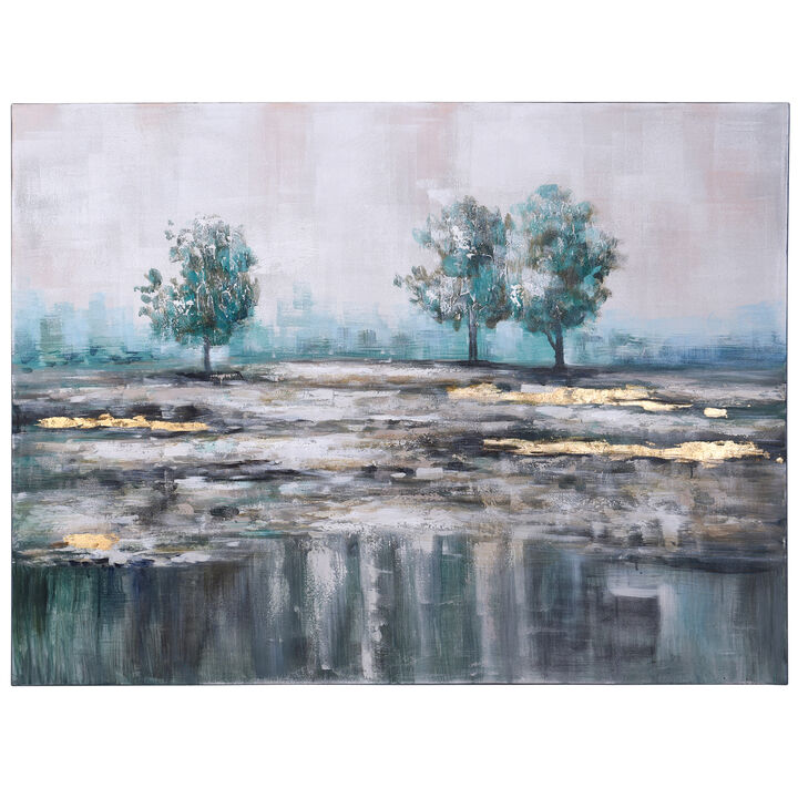 Two On One Trees Canvas