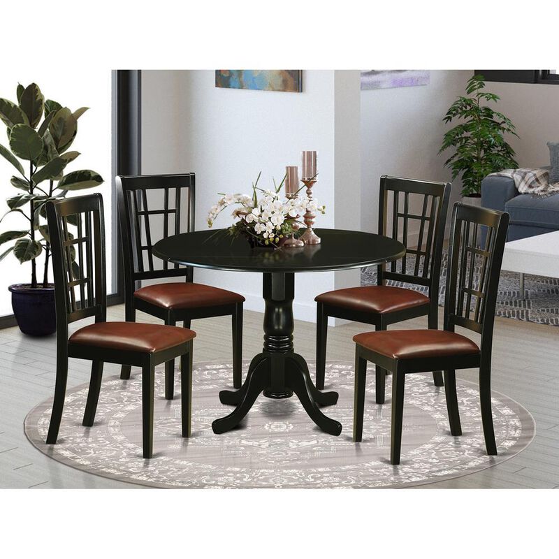 5 PC Dining room set -Table and 4 Dining Chairs