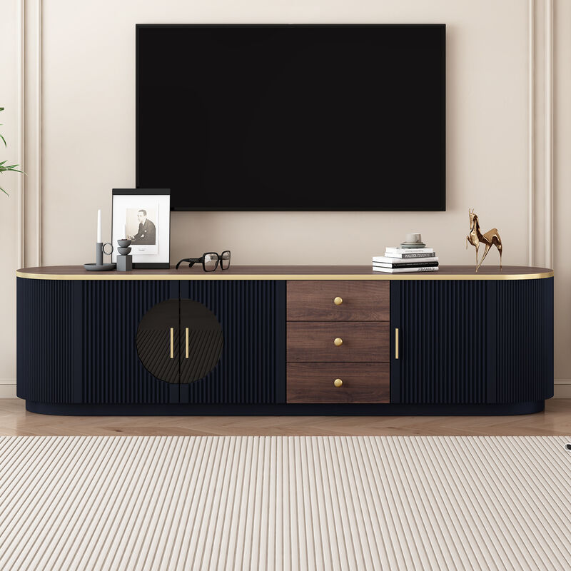 Merax Modern TV Stand for TVs up to 80 Inches