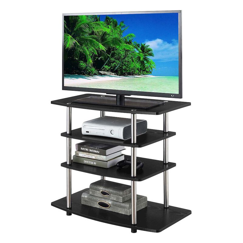 Convience Concept, Inc. Designs2Go No Tools 37 inch Highboy 4 Tier TV Stand