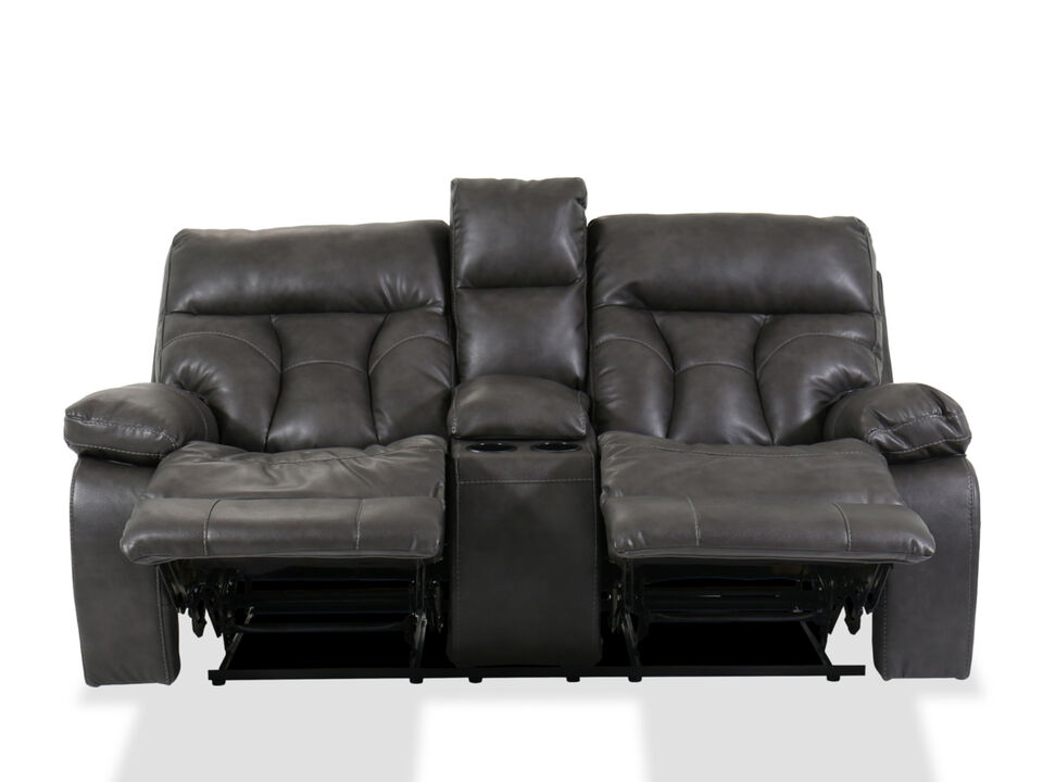 Willamen Double Reclining Loveseat With Console