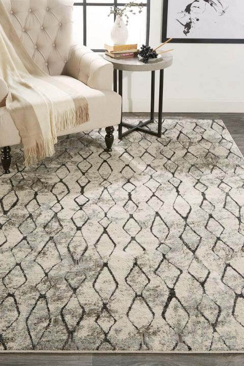 Kano 3872F Sand/Charcoal 4'3" x 6'3" Rug