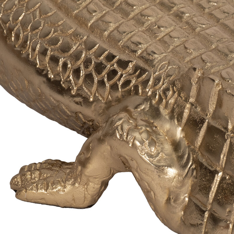 Metal Alligator Tabletop Decor image number 4