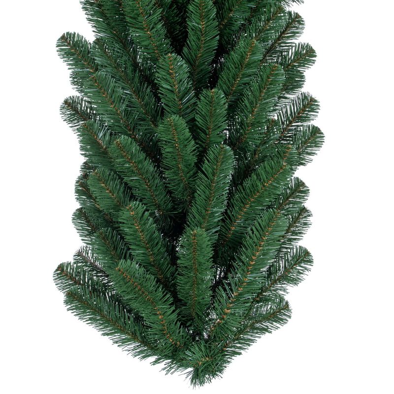 Vickerman 9' Oregon Fir Artificial Christmas Garland, Unlit - Faux Fir Christmas Garland - Indoor Seasonal Home Decor image number 2