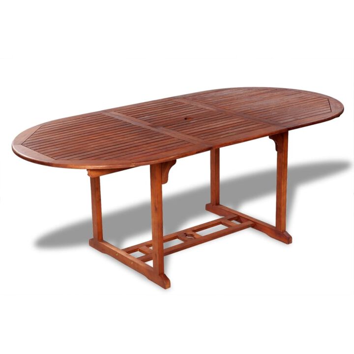 vidaXL Garden Table 78.7"x39.3"x29.1" Solid Acacia Wood