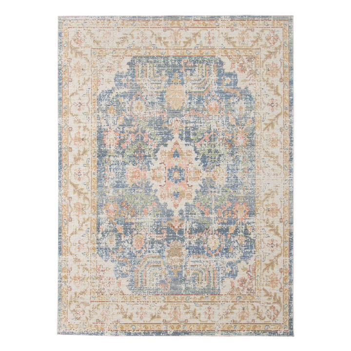 HomeRoots Floral Area Rug