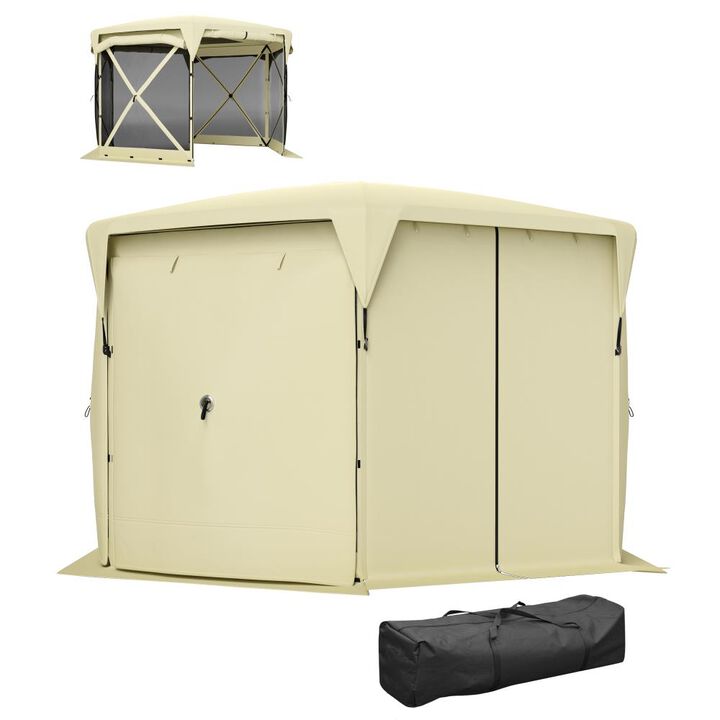 Hivvago 11x11 Screen Gazebo Tent for Backyard
