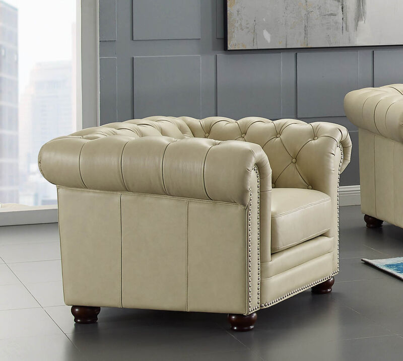 Aliso Top Grain Leather Chair