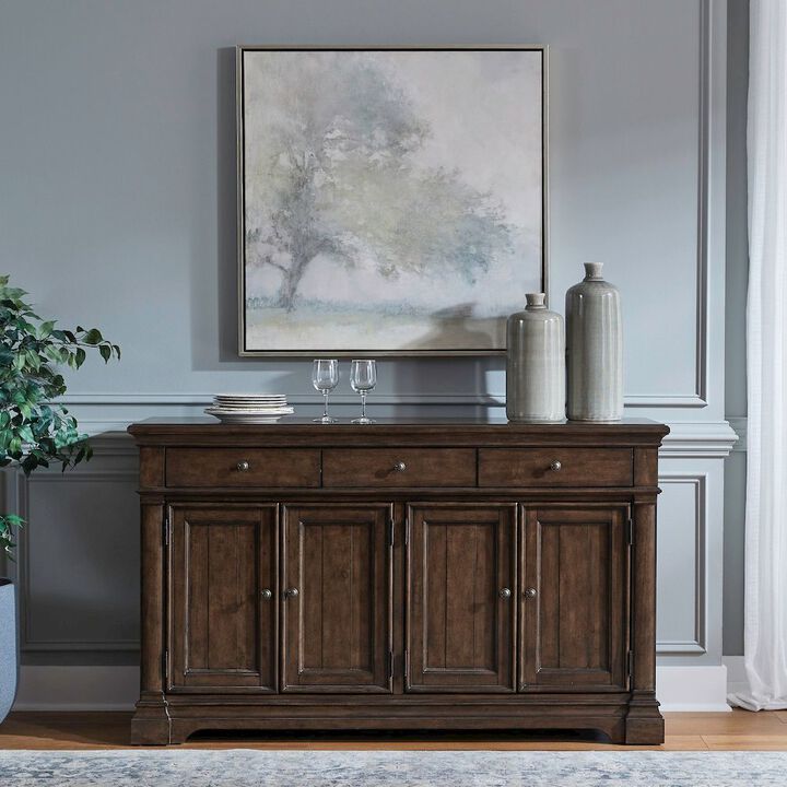 Liberty Furniture Arden Road Dining Room Buffet  - Satin Cherry