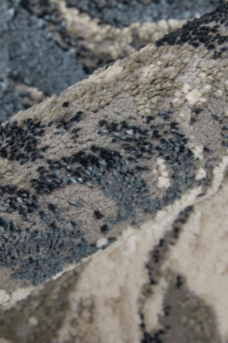 Micah 39LPF Black/Ivory 9'2" x 12' Rug image number 6