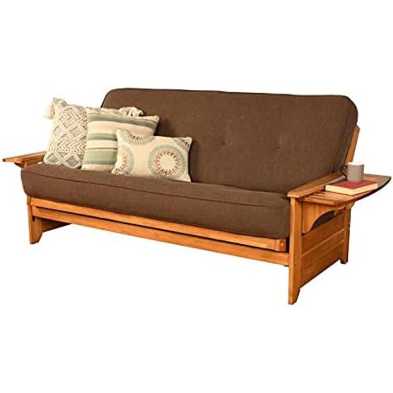 Phoenix Frame-Butternut Finish-Linen Cocoa Mattress