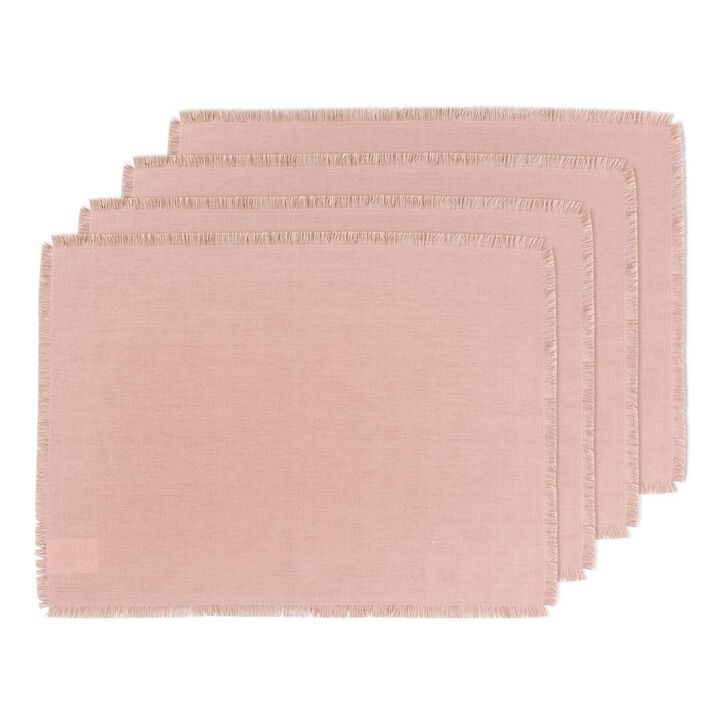 Linen Placemats - Fringe (Set of 4)