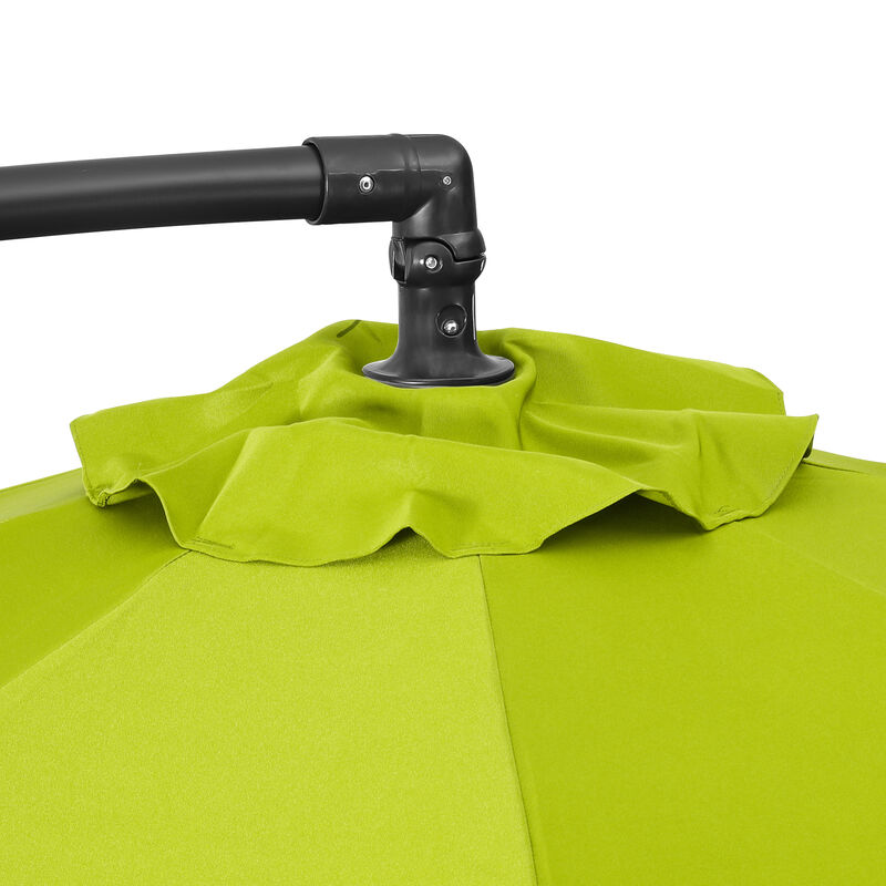 WestinTrends 10 ft. Outdoor / Patio Cantilever Hanging Umbrella