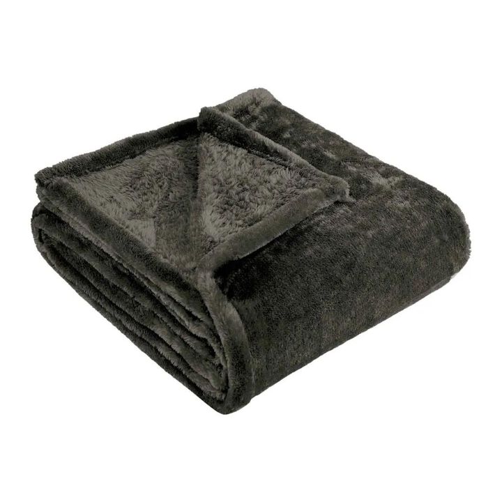 Fleece Plush Throw Blanket