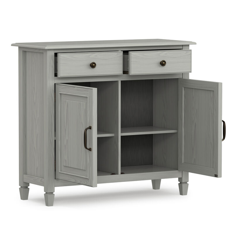 Connaught 40 inch Wide Solid Wood Traditional Entryway Storage Cabinet image number 4