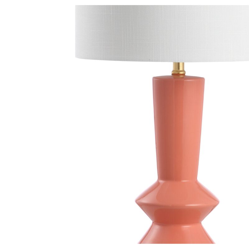 Ziggy Ceramiciron Contemporary Glam LED Table Lamp