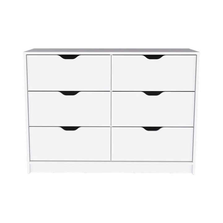 Classic Four-Drawer Bedroom Dresser for Home Organization