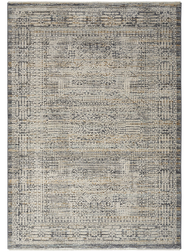 Lynx LNX05 Ivory/Slate 2'6" x 4'6" Rug