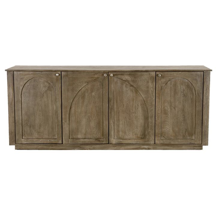Alex Hamilton Archie Solid Wood Sideboard in North Creek Brown