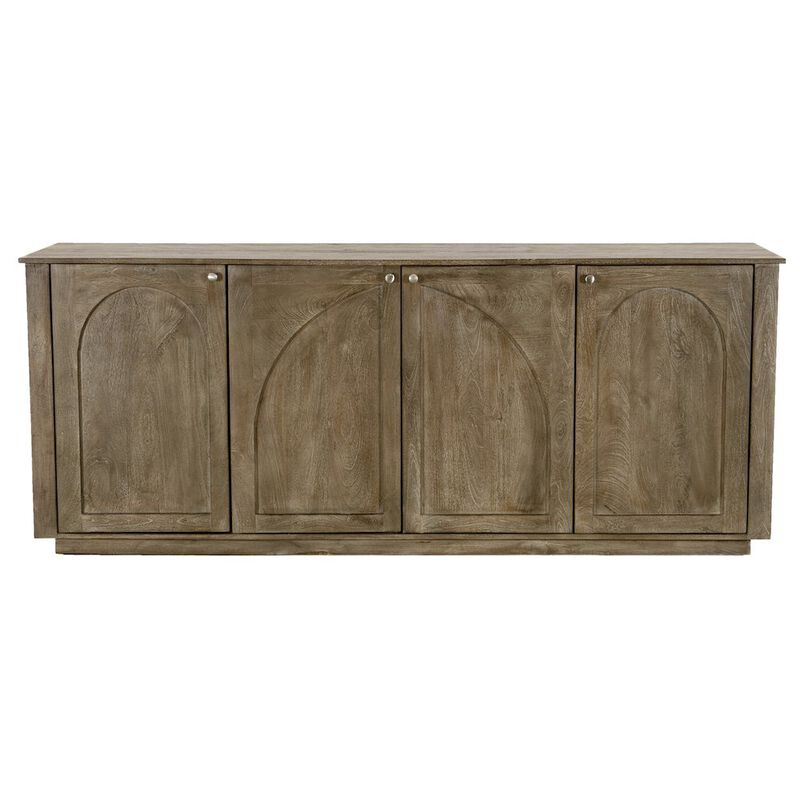 Alex Hamilton Archie Solid Wood Sideboard in North Creek Brown