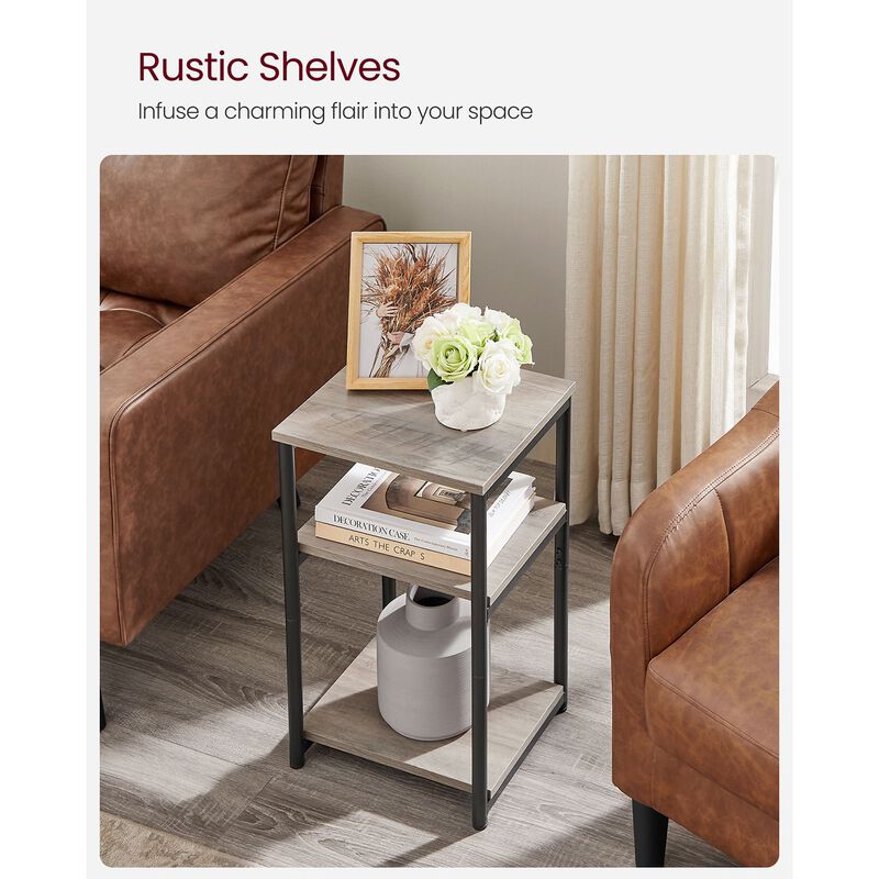 Minimal Small Side Table &ndash; Ideal for Bedside Use, Sofa Corners, or Reading Nooks