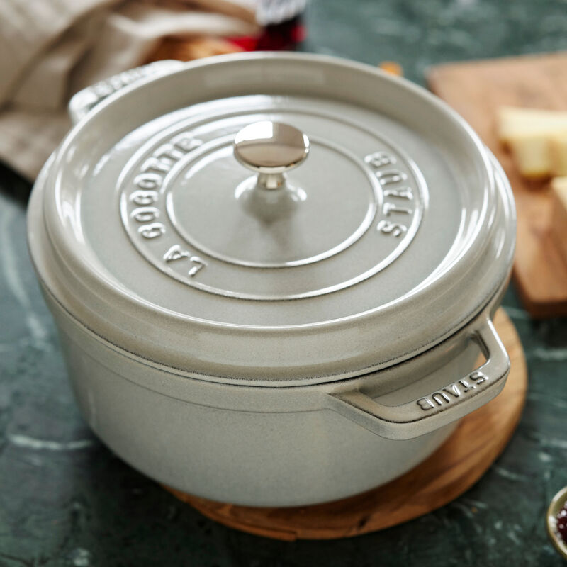 Staub Cast Iron 7-qt Round Cocotte