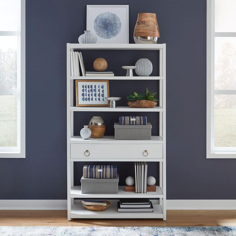 Liberty Furniture East End Accent Bookcase for Living Room Home Office image number 2