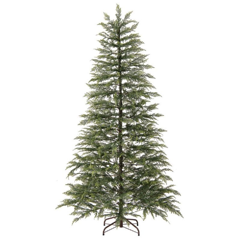 Holiday Artificial Christmas Tree with Colorful LED Lights and Branch Tips image number 0