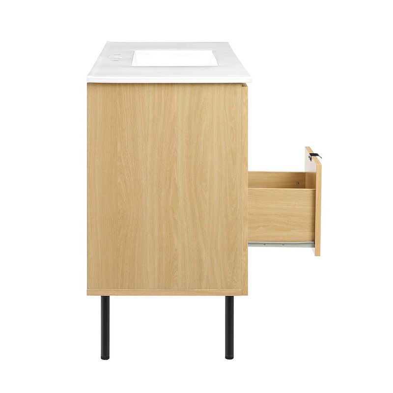 Chaucer 48" Single Sink Bathroom Vanity image number 4