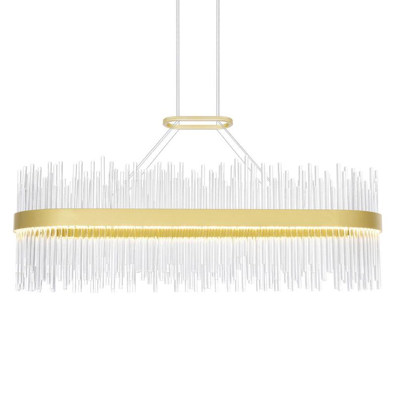 CWI Lighting Genevieve LED Chandelier With Medallion Gold Finish