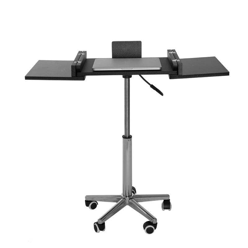 Folding Table Laptop Cart, Graphite image number 5