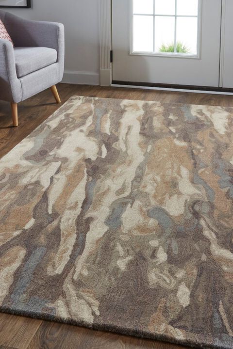 Amira 8632F Brown 2' x 3' Rug