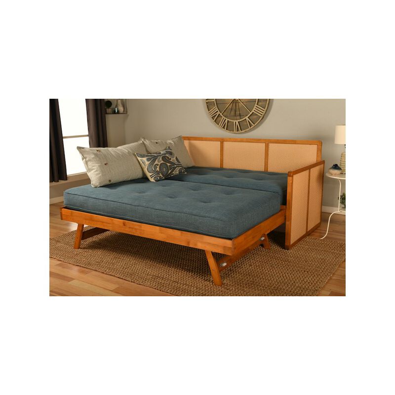 KODIAK Abaco Pop-Up Daybed with Mattresses-Honey Finish image number 2