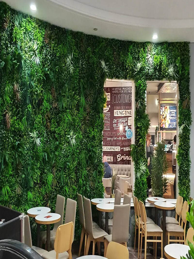 Luxury Wild Tropics Artificial Vertical Garden 40" x 40" 11SQ FT Commercial Grade UV Resistant