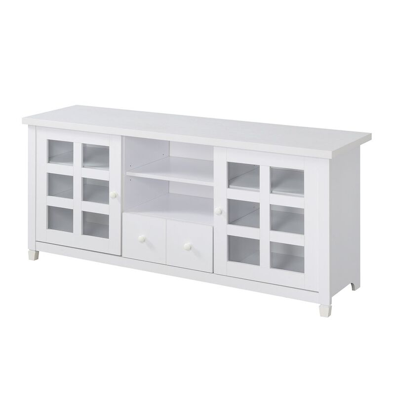 Convience Concept, Inc. 1 Drawer TV Stand with Storage Cabinets and Shelves for TVs up to 65 Inches